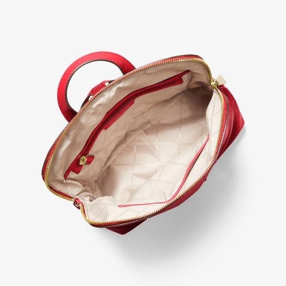 Micheal Kors Rhea Medium Pebbled Slim Backpack - Picture 2 of 9